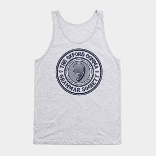 The Oxford Comma Grammar Society Tank Top